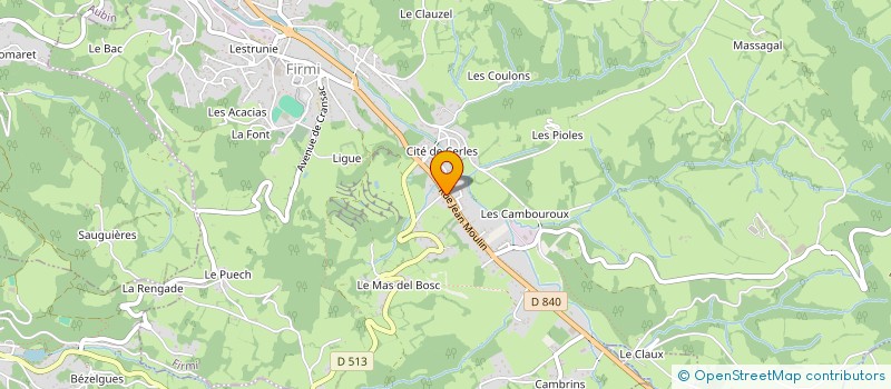 localisation de l'entreprise FIRMI AMBULANCE à FIRMI