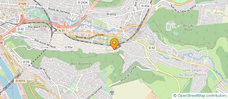 localisation de l'entreprise FIRMIN  SAINT-LEGER-DU-BOURG-DENIS