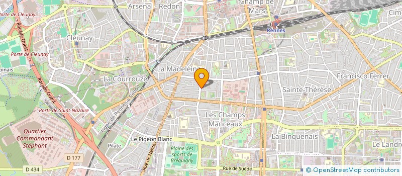 localisation de l'entreprise FIRMIN à RENNES
