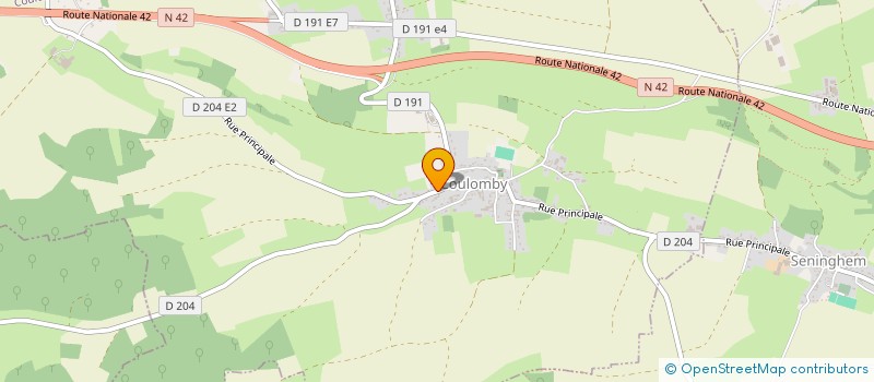 localisation de l'entreprise FIRMIN  COULOMBY