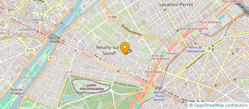 localisation de l'entreprise FIRMIN GALIMARD à NEUILLY-SUR-SEINE