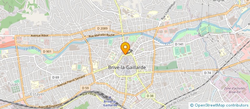 localisation de l'entreprise FIRMIN KOENIG  BRIVE-LA-GAILLARDE