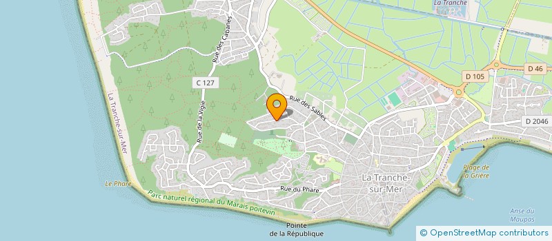 localisation de l'entreprise FIRMITAS  LA TRANCHE-SUR-MER