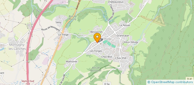 localisation de l'entreprise FIRMS à ANNECY