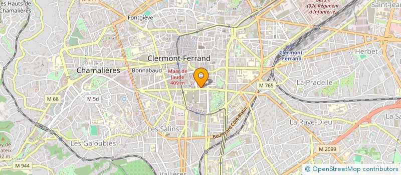 localisation de l'entreprise FIROBAAZ CONSEIL à CLERMONT-FERRAND