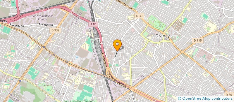 localisation de l'entreprise FIRODI IMMOBILIER à DRANCY