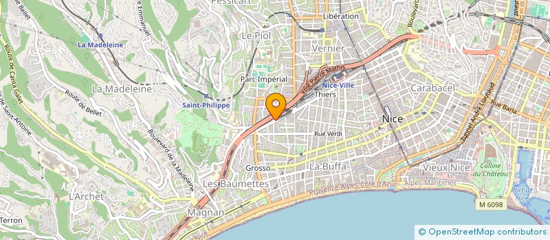 localisation de l'entreprise FIRST à NICE