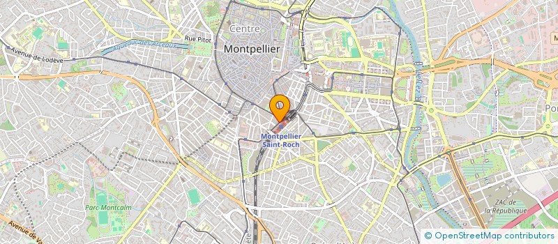 localisation de l'entreprise FIRST à MONTPELLIER