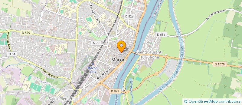 localisation de l'entreprise FIRST à MACON