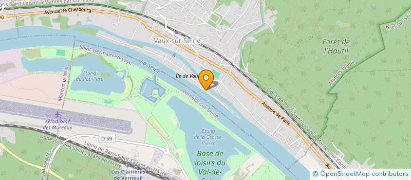 localisation de l'entreprise FIRST 78  VAUX-SUR-SEINE