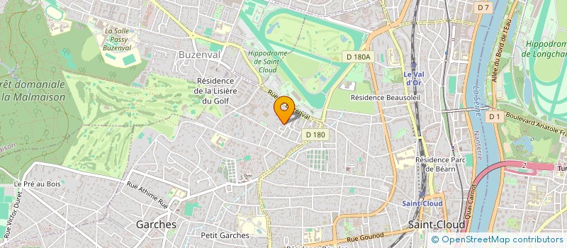 localisation de l'entreprise FIRST  GARCHES