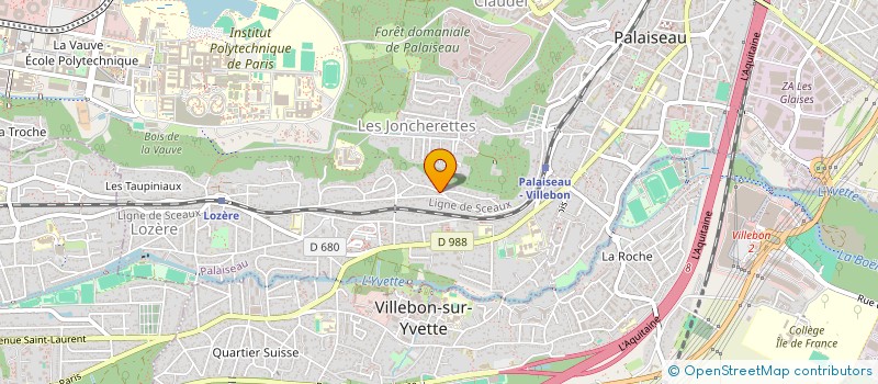 localisation de l'entreprise FIRST à PALAISEAU