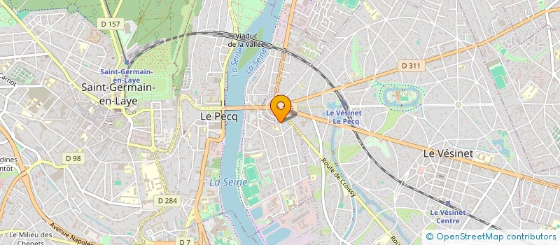 localisation de l'entreprise FIRST  LE PECQ