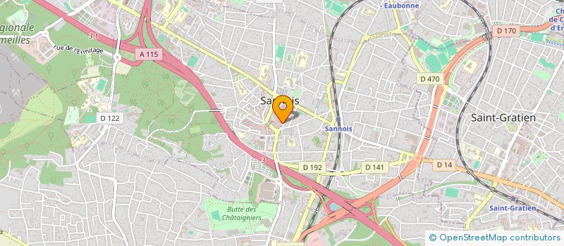 localisation de l'entreprise FIRST  SANNOIS