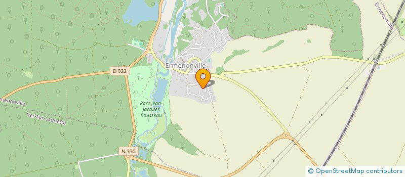 localisation de l'entreprise FIRST APP  ERMENONVILLE