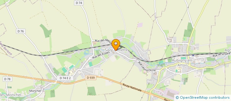 localisation de l'entreprise FIRST ARCHITECTURE ET DESIGN  SAVY-BERLETTE