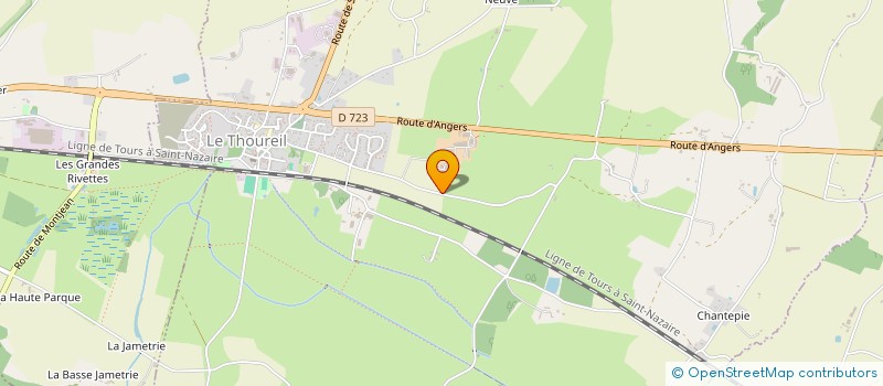 localisation de l'entreprise FIRST AUTO NEGOCE à SAINT-MARTIN-DU-FOUILLOUX