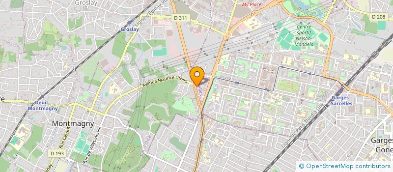 localisation de l'entreprise FIRST AUTOMOBILES à SARCELLES