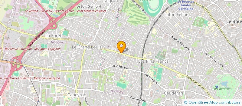 localisation de l'entreprise FIRST BORDEAUX FREE ( FBF )  BORDEAUX