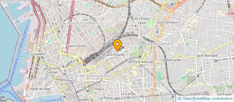 localisation de l'entreprise FIRST BUREAUTIQUE  MARSEILLE