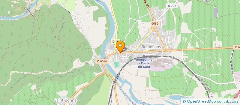 localisation de l'entreprise FIRST CAR  REMOULINS