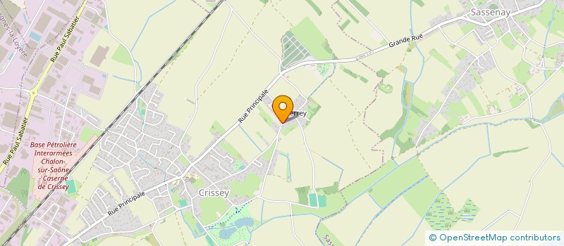 localisation de l'entreprise FIRST CLASS 71  CRISSEY