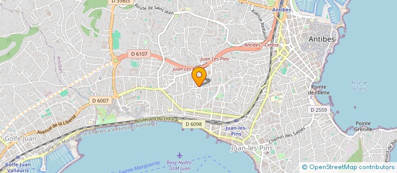 localisation de l'entreprise FIRST CLASS BROKERAGE à ANTIBES