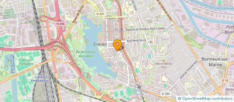 localisation de l'entreprise FIRST CLASS DRIVER  CRETEIL