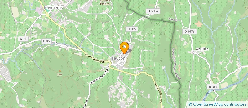 localisation de l'entreprise FIRST CLASS SEINE VALLEY  FAUCON