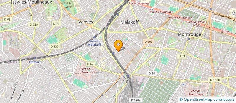localisation de l'entreprise FIRST COMMUNICATION à MALAKOFF