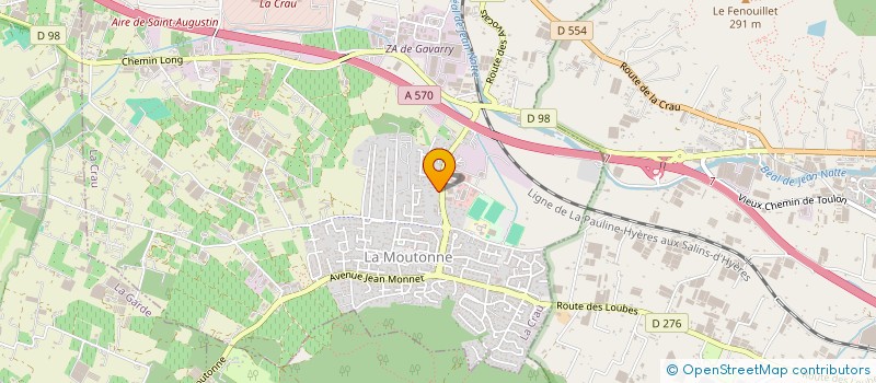 localisation de l'entreprise FIRST DEVELOPPEMENT  LA GARDE