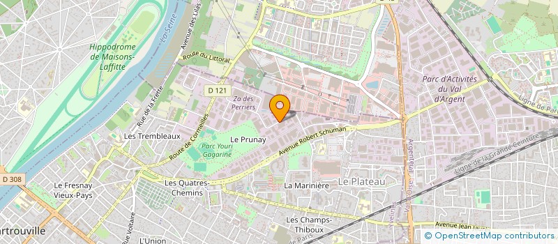 localisation de l'entreprise FIRST DISTRIBUTION à SARTROUVILLE