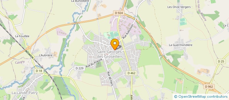 localisation de l'entreprise FIRST DISTRIBUTION NEGOCE à SAINT-GEORGES-DES-GROSEILLERS