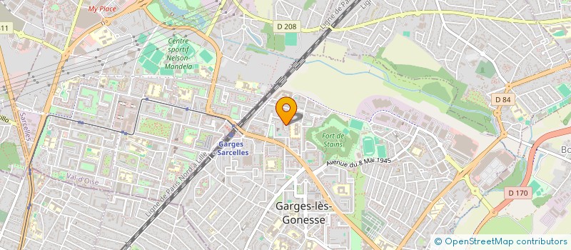 localisation de l'entreprise FIRST DRIVER  GARGES-LES-GONESSE