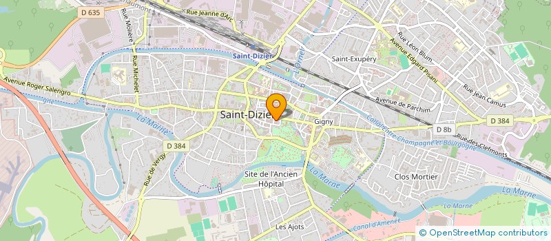 localisation de l'entreprise FIRST EMOTION à SAINT-DIZIER