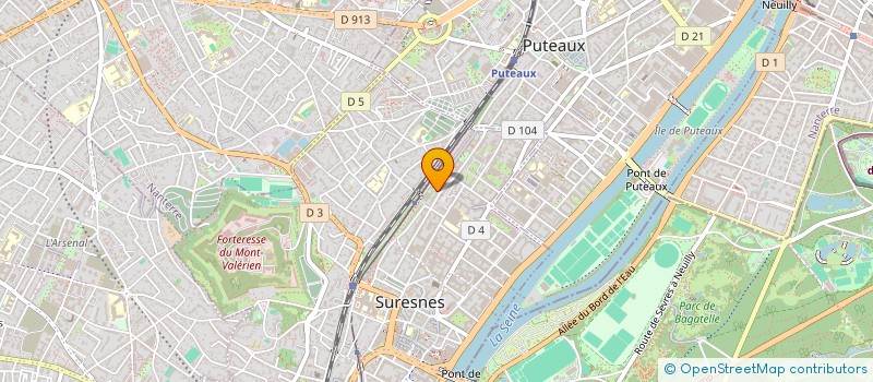 localisation de l'entreprise FIRST EVENTS à SURESNES