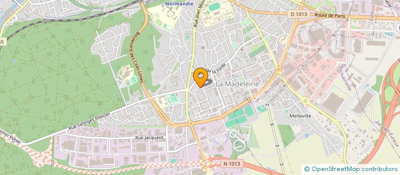 localisation de l'entreprise FIRST FORMATION SASU  EVREUX