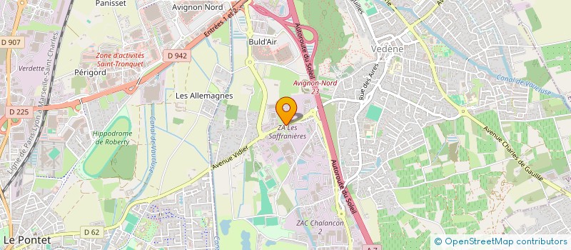 localisation de l'entreprise FIRST FRANCE à VEDENE