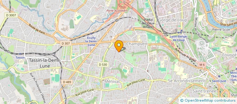 localisation de l'entreprise FIRST HEY  LYON