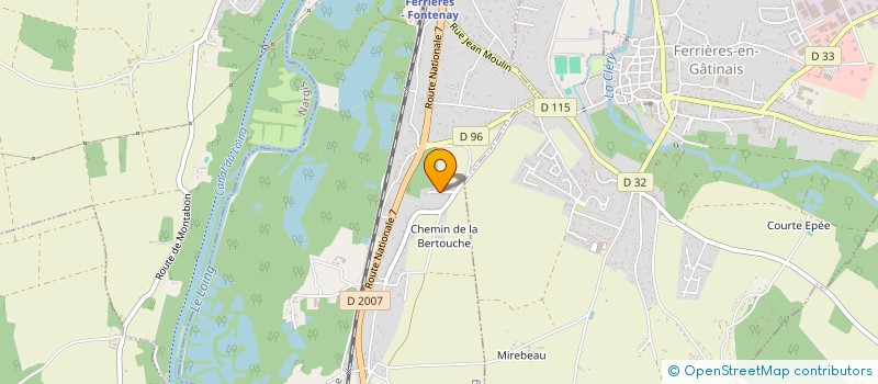 localisation de l'entreprise FIRST HOUSE  FONTENAY-SUR-LOING