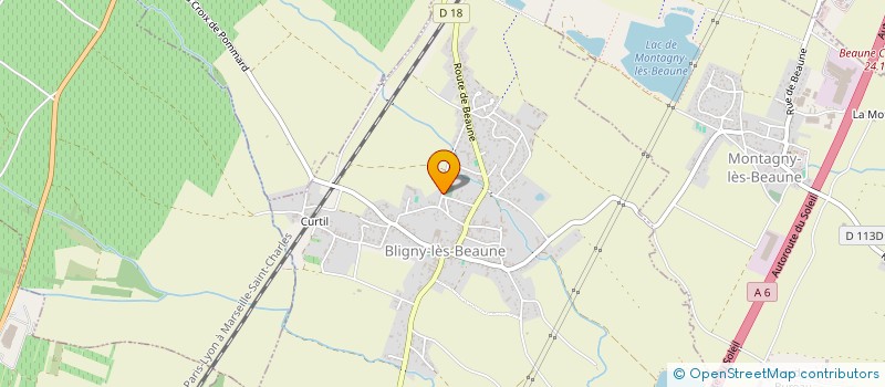 localisation de l'entreprise FIRST IMMO à BLIGNY-LES-BEAUNE
