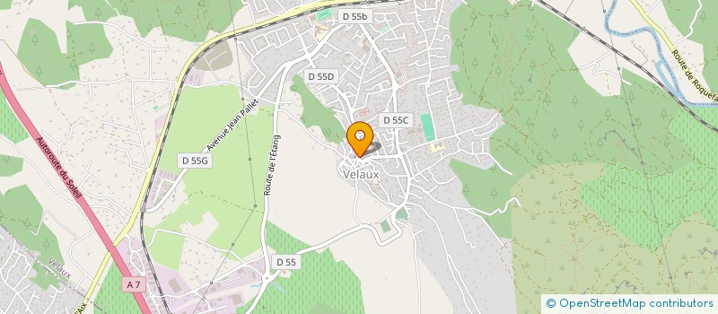 localisation de l'entreprise FIRST IMMO à VELAUX