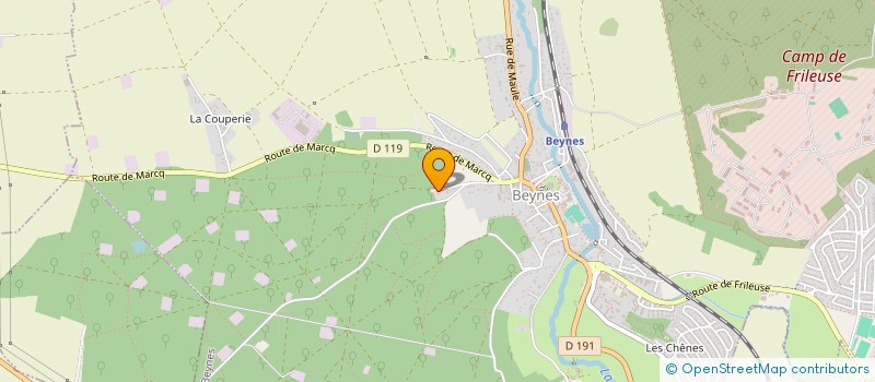 localisation de l'entreprise FIRST IMPORT à BEYNES