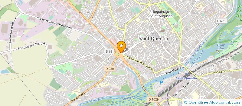 localisation de l'entreprise FIRST INTERIM à SAINT-QUENTIN
