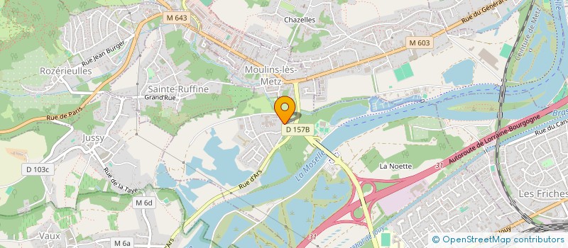 localisation de l'entreprise FIRST INVEST  MOULINS-LES-METZ