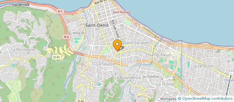 localisation de l'entreprise FIRST INVEST à SAINT-DENIS