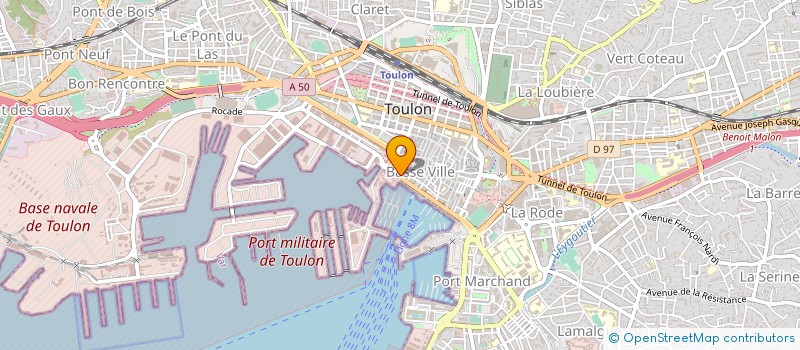 localisation de l'entreprise FIRST INVESTISSEMENT à TOULON