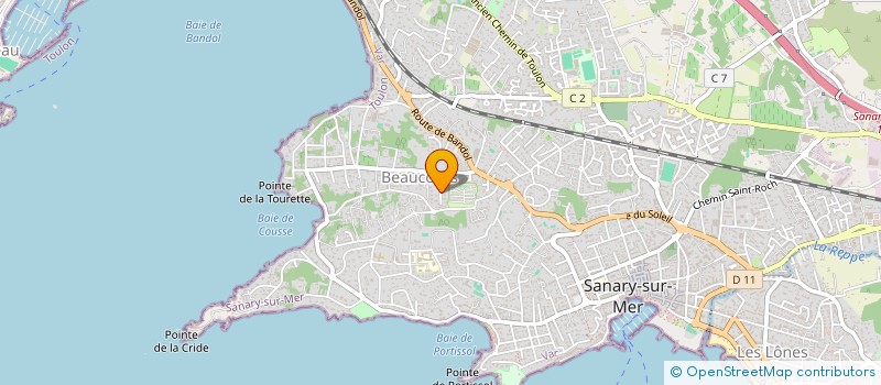 localisation de l'entreprise FIRST INVESTISSMENT FINANCIAL  SANARY-SUR-MER