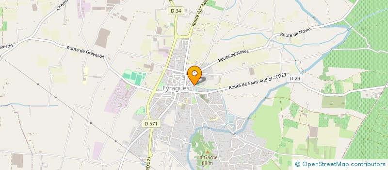 localisation de l'entreprise FIRST JUMP  EYRAGUES