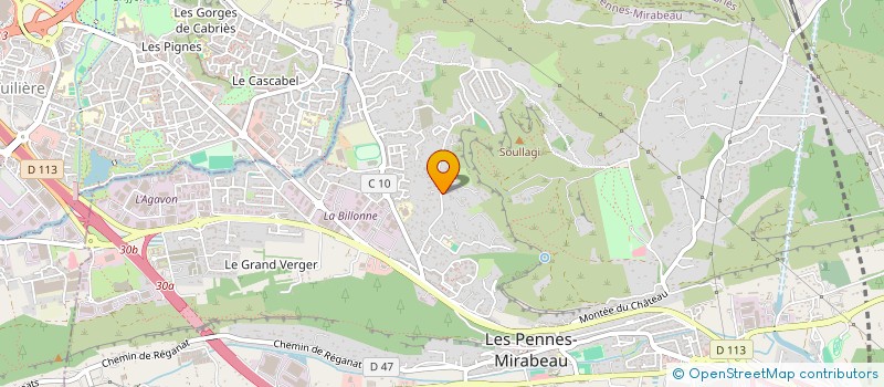 localisation de l'entreprise FIRST L.Y.G  LES PENNES-MIRABEAU